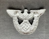Image 2 of WW2 (Nazi Germany) Police Shako Helmet Badge