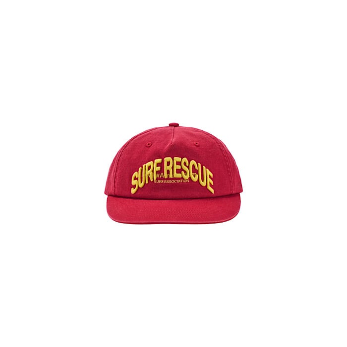 Image of NEW AMSTERDAM SURF ASSOCIATION SURF RESCUE CAP SCARLET