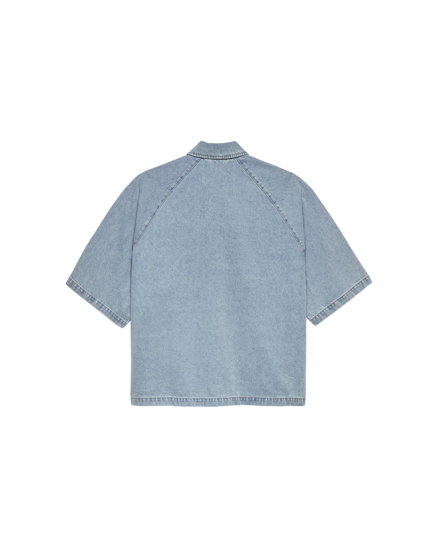 Image of NEW AMSTERDAM SURF ASSOCIATION LYOCELL SHORT SLEEVES LIGHT BLUE