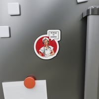 Image 6 of RN Nurse Retro Die-Cut Magnet — "12 Hours to Freedom"