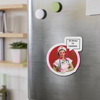 Image 9 of RN Nurse Retro Die-Cut Magnet — "12 Hours to Freedom"