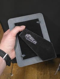 Image 4 of Silver metal ornate detail framed preserved web