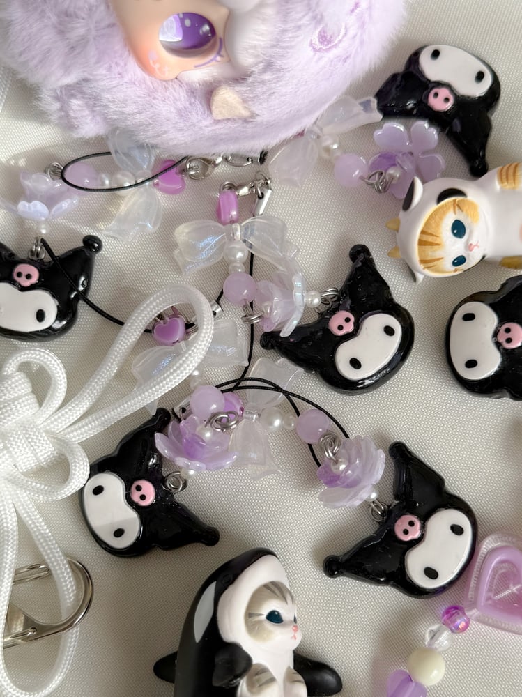 Image of kuromi charm