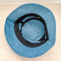 Image 2 of White Tiger Corduroy Bucket Hat