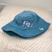 Image 3 of White Tiger Corduroy Bucket Hat