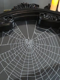 Image 2 of Black Gothic framed preserved web