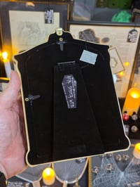 Image 3 of Black Gothic framed preserved web