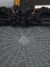 Image 2 of  Black Gothic framed preserved web - A