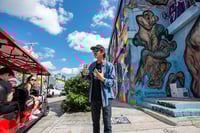 Image 2 of ARTIST ON A TANDEM BIKE - Exclusive VIP Tour of Wynwood