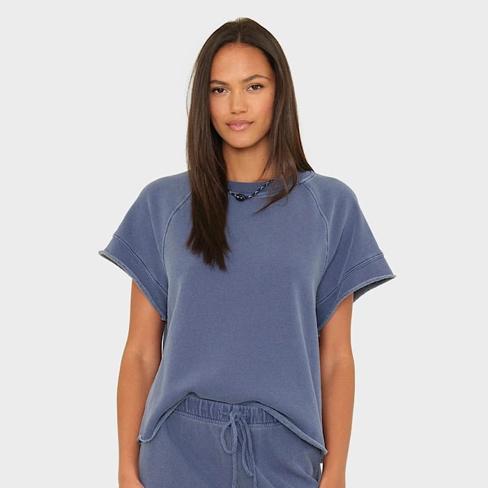 Image of XIRENA CALI TERRY VINTAGE NAVY