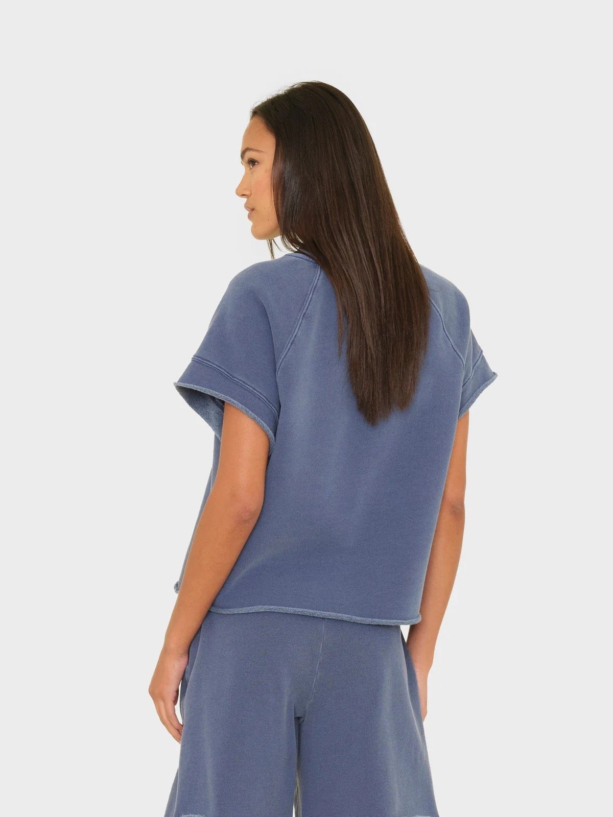 Image of XIRENA CALI TERRY VINTAGE NAVY