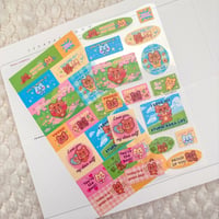 Image 2 of Cheering For You Sticker Sheet