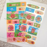 Image 1 of Cheering For You Sticker Sheet