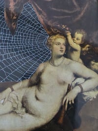 Image 1 of Mythology Collection "Venus" -  with preserved spider web 