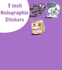 Holographic stickers