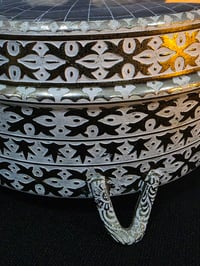 Image 5 of Vintage ornate Jar with Real Preserved Web