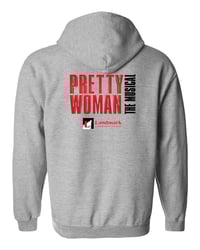 Image 2 of Sport Grey Adult Full Zip Up Hoodie Pretty Woman