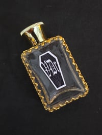 Image 3 of RARE VINTAGE ornate perfume bottle with preserved web 