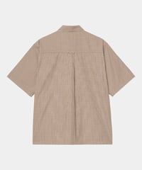 Image 2 of CARHARTT WIP_SHORT SLEEVE GROFF CHECK SHIRT :::HAMILTON BROWN:::