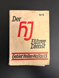 Image 1 of Inter-War (Nazi Germany) Hitler Youth Instructional/Certification Manual & Service Guide/Booklet