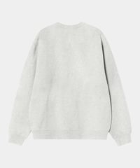Image 2 of CARHARTT WIP_POND CORPS SWEATSHIRT :::ASH HEATHER:::