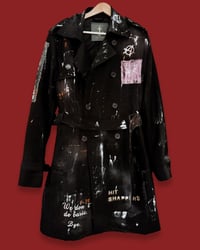 Image 3 of KARMA ¥ UNISEX ¥ UPCYCLED PUNK ¥IBIZA ¥TRENCH¥ 