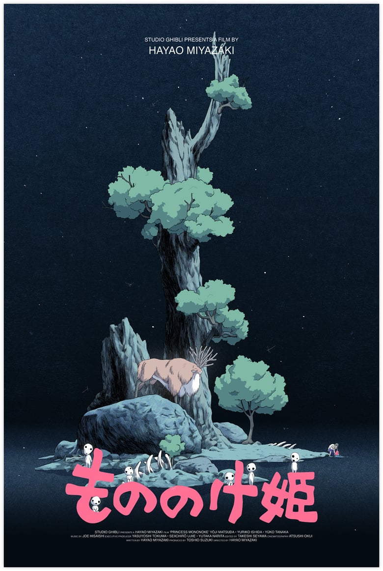 Image of Princess Mononoke Print