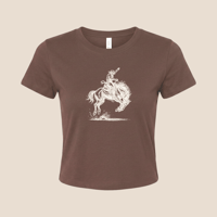 Bronc Cropped T- Shirt