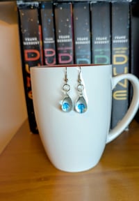 Mushroom Drop Pendant Earrings