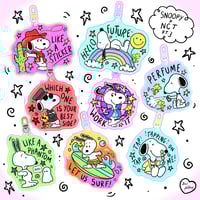 Image 1 of PREORDER: NCT X SNOOPY Acrylic Keychains PT.3