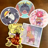 Image 1 of Snow, Sea, and Sniper Vinyl/Holographic Stickers [PRE-ORDER]