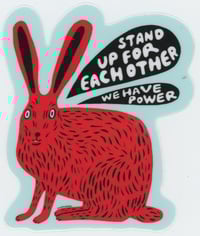 stand up for each other sticker | packet of 5