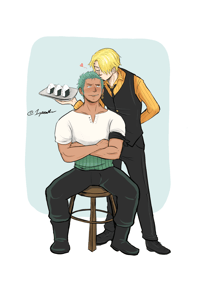 Image 2 of ZoSan Acrylic Standee and Print [PRE-ORDER]