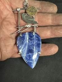 Image 4 of Raven with Sodalite