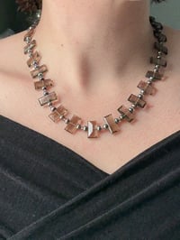 Image 1 of Smoky Quartz and Freshwater Pearl Necklace