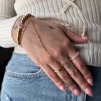 Image 1 of Everyday Gold Hand Chain