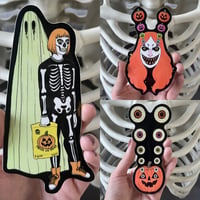 Image 1 of safe halloween stickers 
