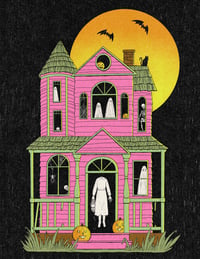 haunted house 8x10 print
