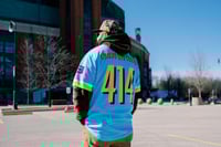 Image 2 of Cuatro Uno Cuatro Baseball Jersey