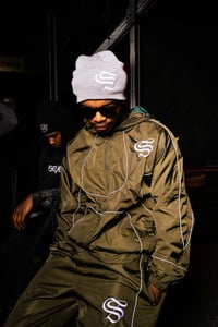 Image 2 of Green “S”  Reflective Tracksuit