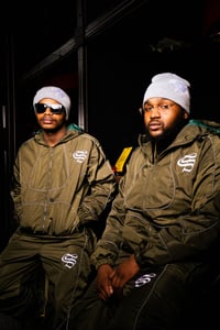 Image 4 of Green “S”  Reflective Tracksuit