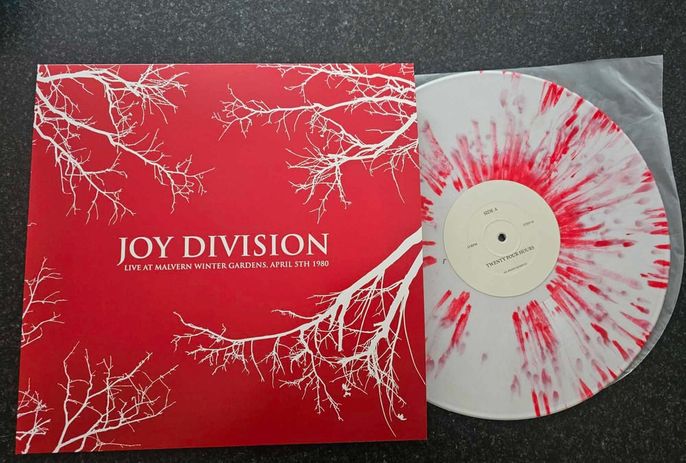 Image of JOY DIVISION TWENTY FOUR HOURS LP COLOURED VINYL