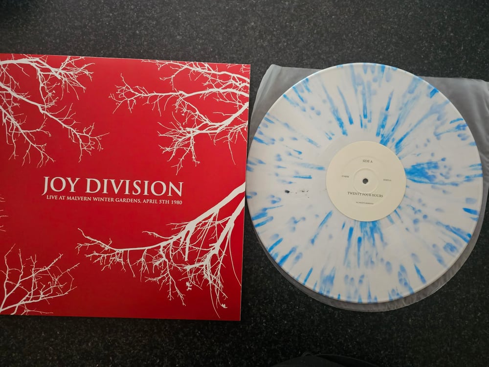 Image of JOY DIVISION TWENTY FOUR HOURS LP COLOURED VINYL