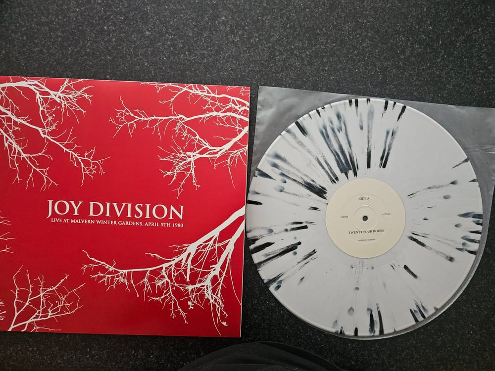 Image of JOY DIVISION TWENTY FOUR HOURS LP COLOURED VINYL