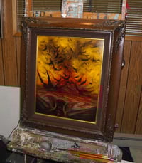 Image 3 of "Vesper Swarm" - original oil painting from "Sorcery: Contested Realm"