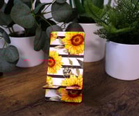 Image 1 of Handmade Cellphone Stand/Dock, sunflowers, yellow, iphone, samsung, android, gift, phone, charging