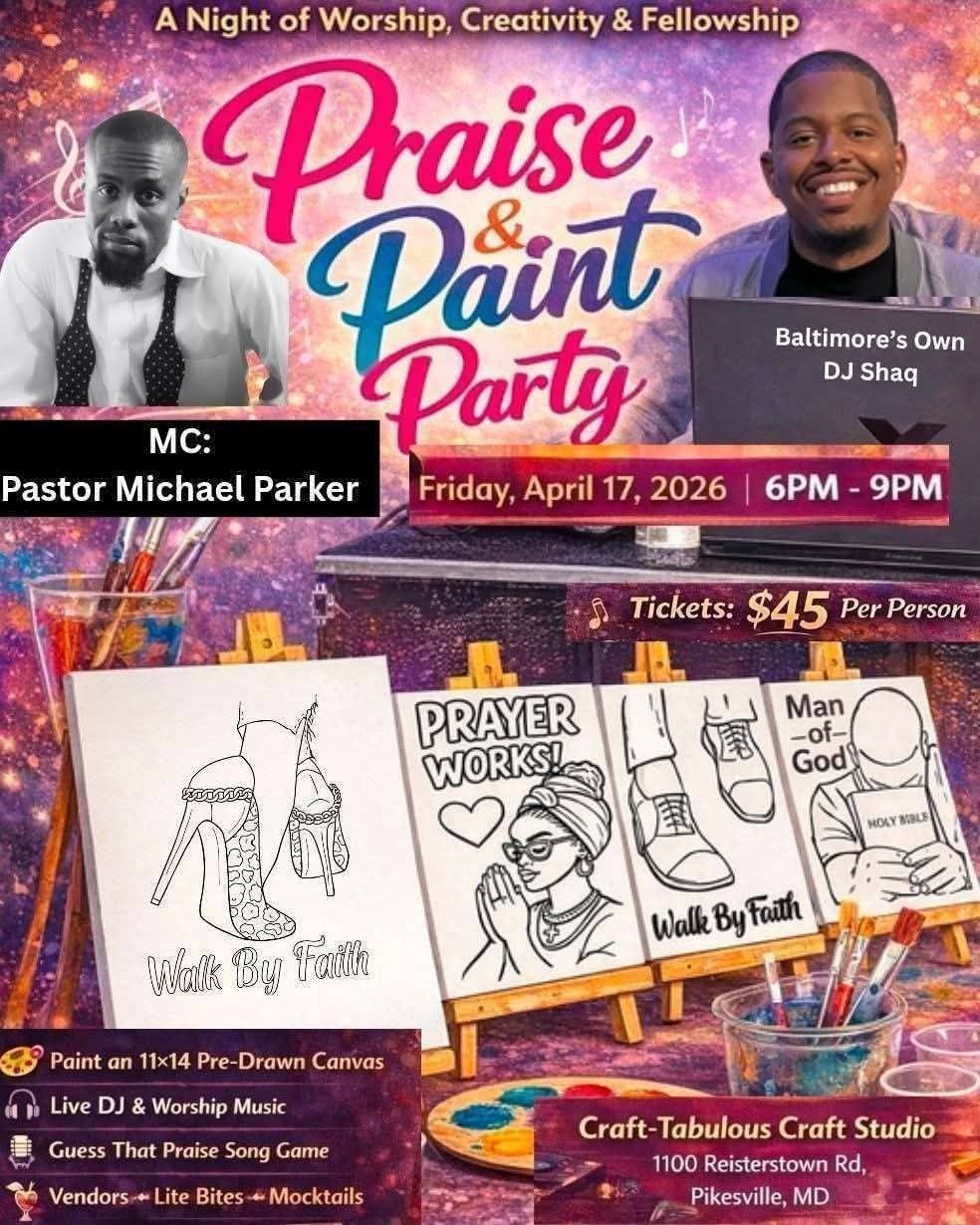 Image of Praise and Paint Party 