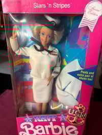 1990 Barbie Stars 'n Stripes Navy Doll