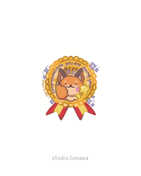 Image 3 of You’re Doing Your Best Ribbon Holographic Die-Cut Sticker