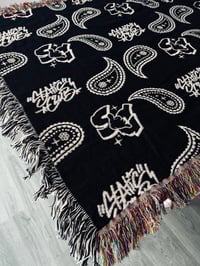 Image 4 of Paisley Woven Blanket